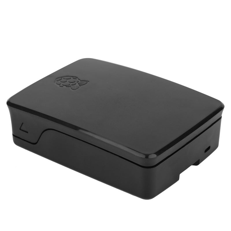 ABS Case Protective Shell Snap In Slot Accurate Hole Corrosion Resistance for Raspberry Pi 4B(Black ) - Image 3