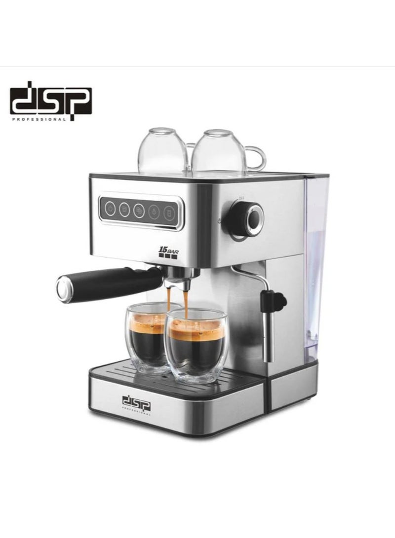 Dsp, Ka3092 Espresso Coffee Maker, Silver - Image 1