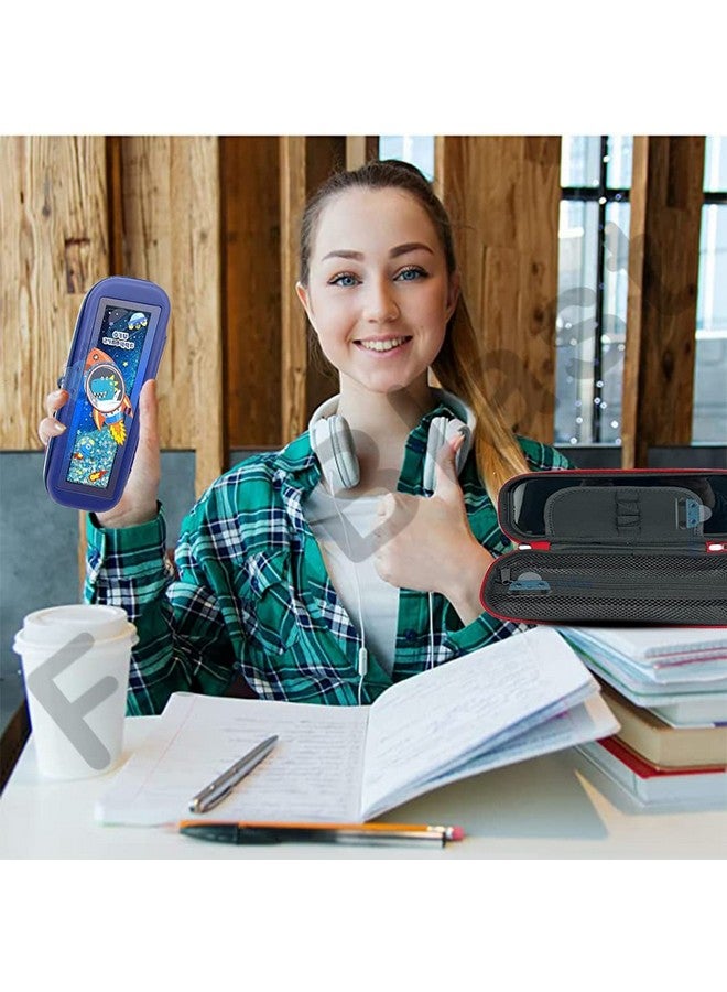 فنبلاست حافظة أقلام فن بلاست الفضائية للأطفال، هدايا إرجاع بطابع الفضاء، جراب أقلام، صندوق أقلام، حافظة أقلام للأولاد، حافظة أقلام بطابع رائد فضاء ديناصور للأولاد - Image 5