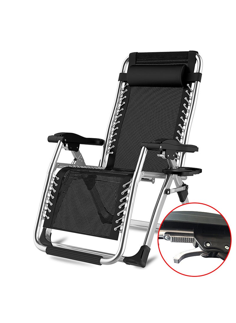 Sharpdo Premium Lightweight Folding Camping Chair with Adjustable Recline & Pillow – Perfect for Saudi Outdoor Adventures - Image 4