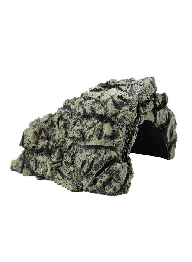 DEWIN Aquarium Large Cave - Reptile Hiding Spot, Fish Turtles Basking Hide Decoration Ornament for Home Office (Large) - Image 1