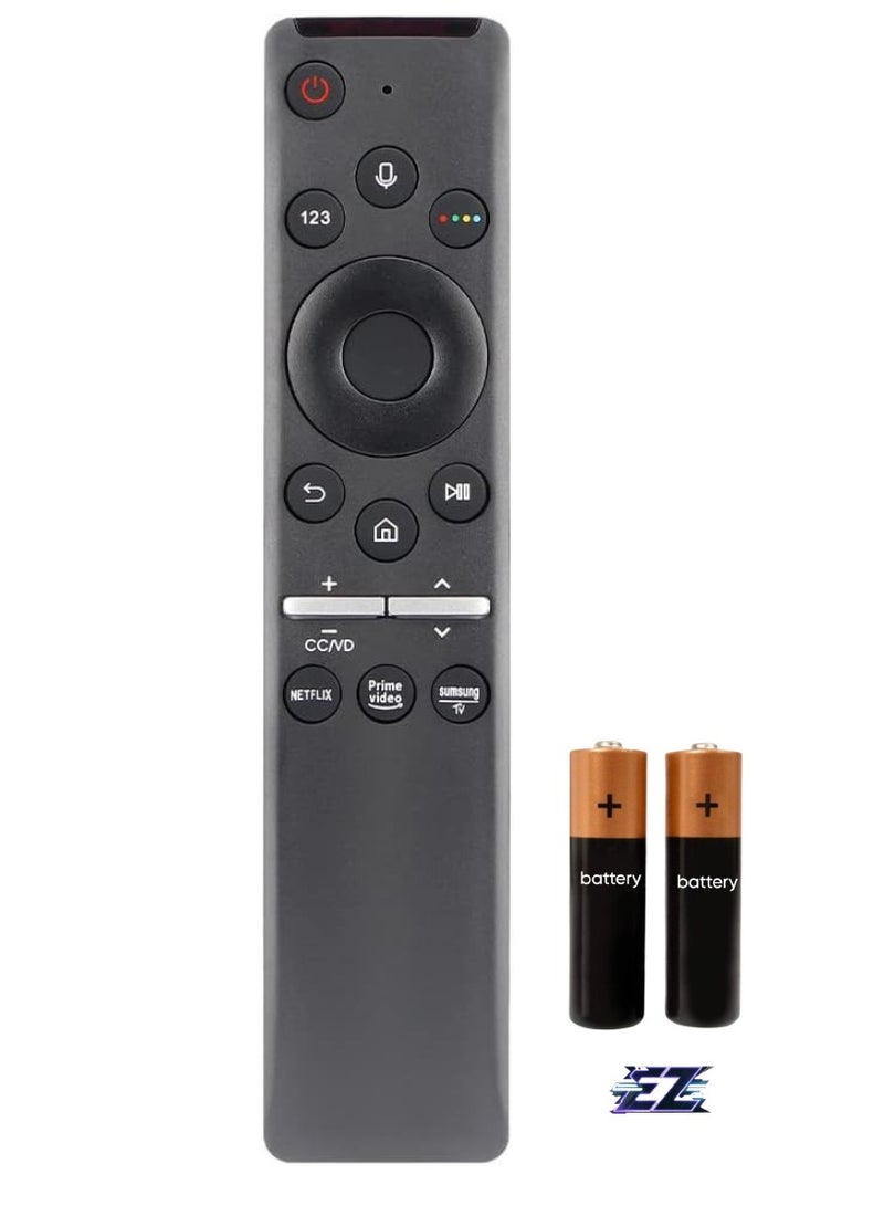 ELTRAZONE BN59-01330G Universal Voice Remote Control for Samsung Smart TV – Bluetooth, Mic, and Compatibility with Samsung LED Ultra HDR 4K Crystal UHD Curved Smart TV, Netflix, Prime Video, Samsung Plus - Image 1