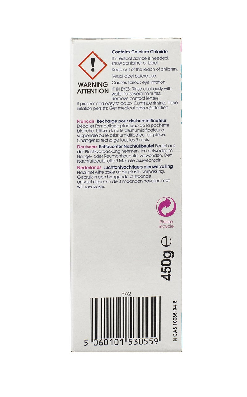Ecozone Universal Dehumidifier Refill Pouch, Fits all Humid.net dehumidifiers, Lasts Up To 3 Months - Image 4