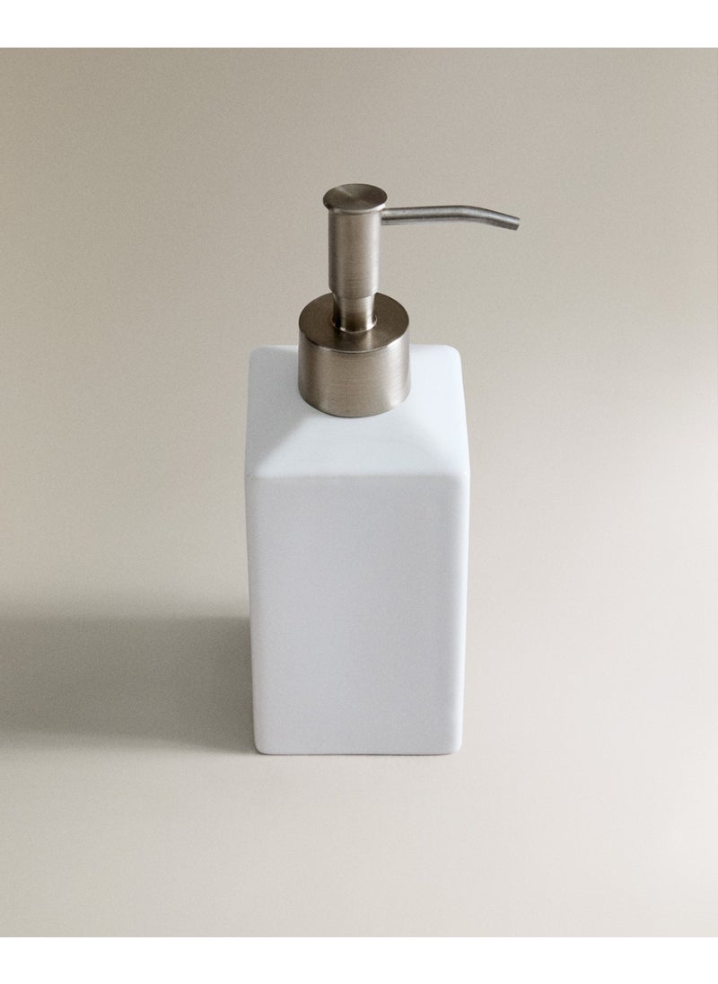 Black Resin Liquid Soap Dispenser (7.5 x 16 x 7.5 Cm) Black - pzsku/Z890FDAD7B1AA550AB05CZ/45/_/1737015122/55bd293d-5506-43b4-a6a5-e854f80dea25