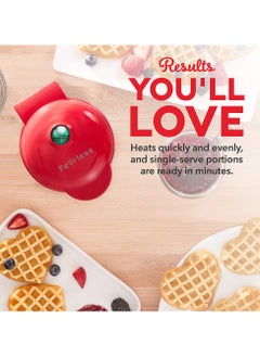 Fearlex Mini Waffle Maker | Pancake maker for Browns, Cookies, Quesadillas, Calzones Or Snacks with ready Light indicator | Non-Stick Coated Plates with Premium Quality Material  - Image 2