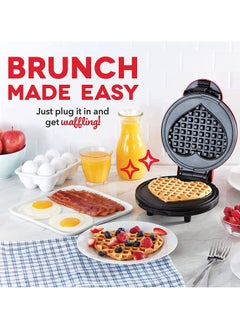Fearlex Mini Waffle Maker | Pancake maker for Browns, Cookies, Quesadillas, Calzones Or Snacks with ready Light indicator | Non-Stick Coated Plates with Premium Quality Material  - Image 4