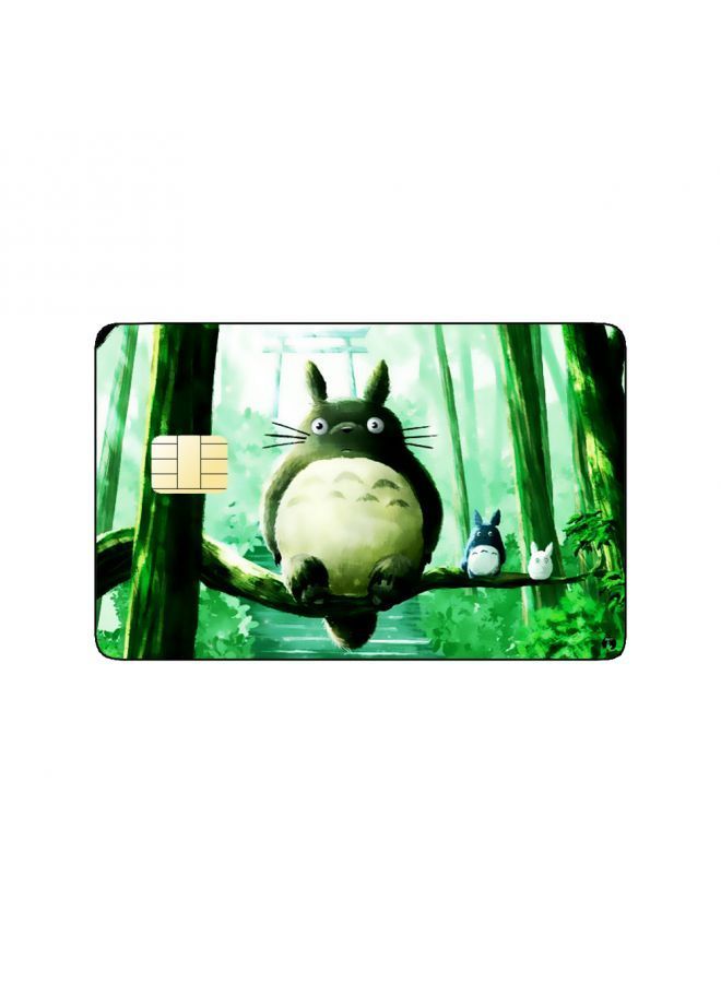 RKN PRINTED BANK CARD STICKER Totoro From My Neighbour Totoro Anime - Image 2