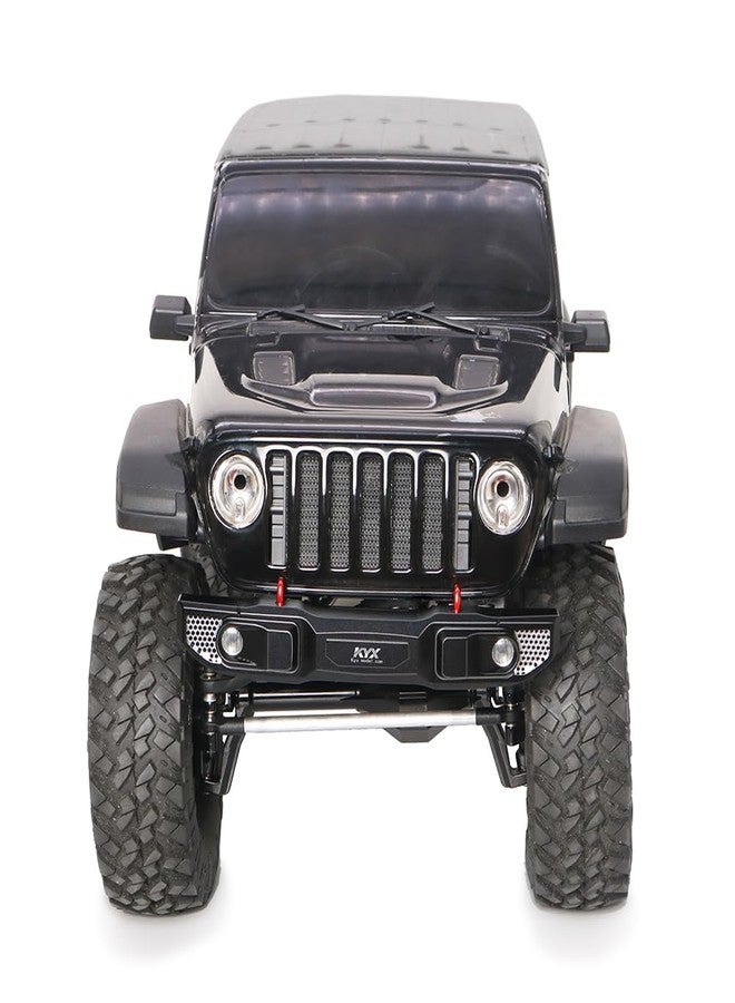 KYX Racing CNC Aluminum Front Bumper Upgrades Parts Accessories for 1/10 RC Crawler Car Axial SCX10 II SCX10 III - Image 4