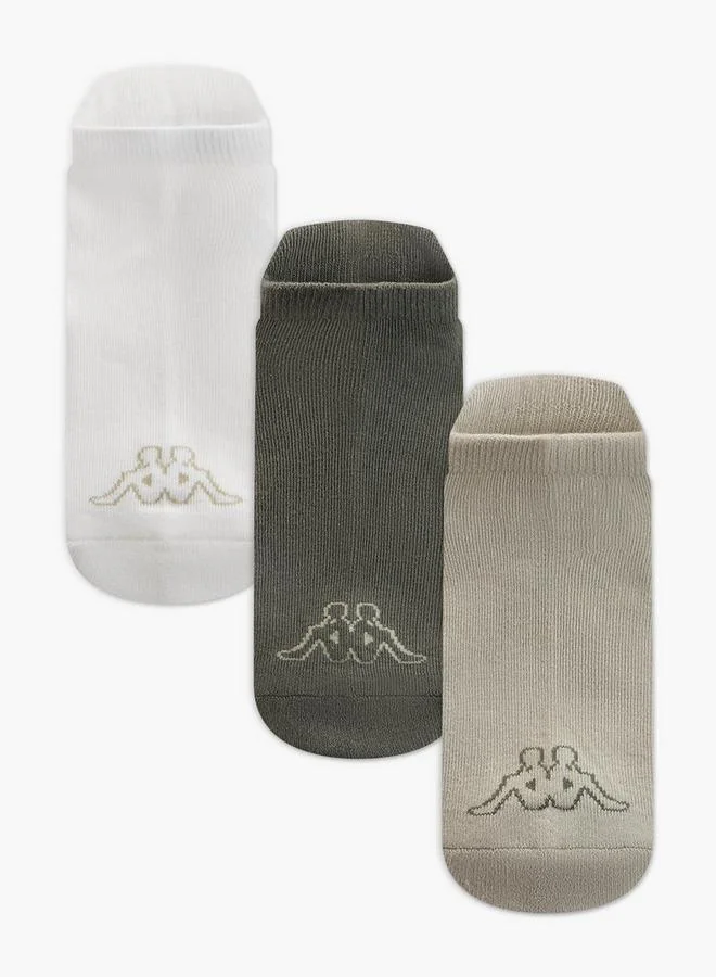 كابا Kappa Pack of 3 Ankle Length Socks