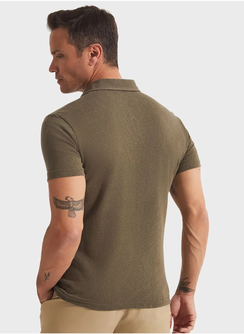 جون Essential Polo Shirt