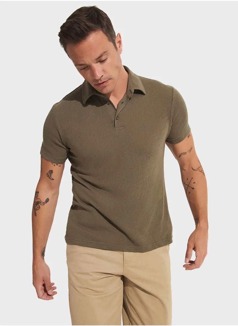 جون Essential Polo Shirt