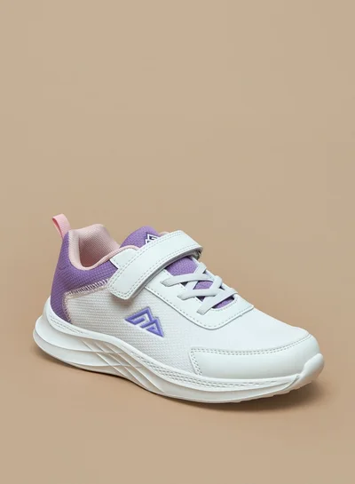 Oaklan by Shoexpress Panelled Sports Shoes with Hook and Loop Closure
