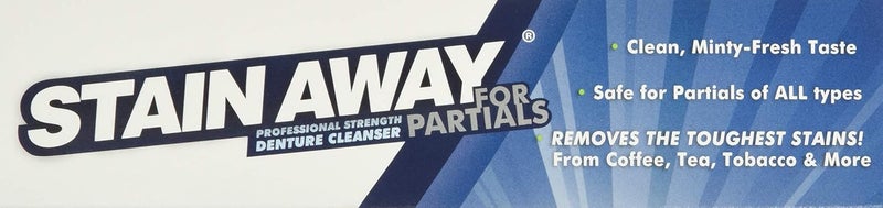 Stain-Away Professional Strength Denture Cleanser for Partials, 8.4 Ounce - Image 5