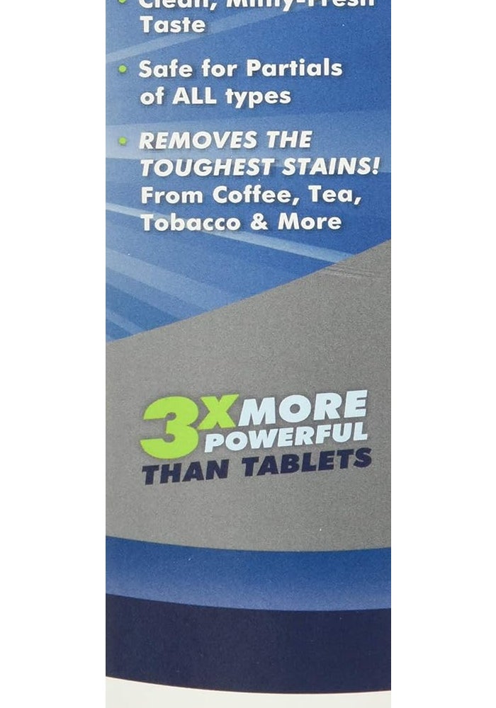 Stain-Away Professional Strength Denture Cleanser for Partials, 8.4 Ounce - Image 3