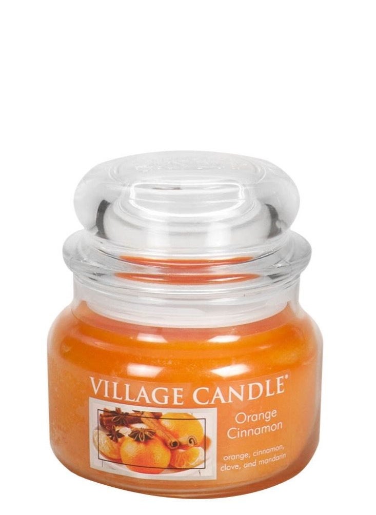 Village Candle - Village Candle Orange Cinnamon Small - Image 1