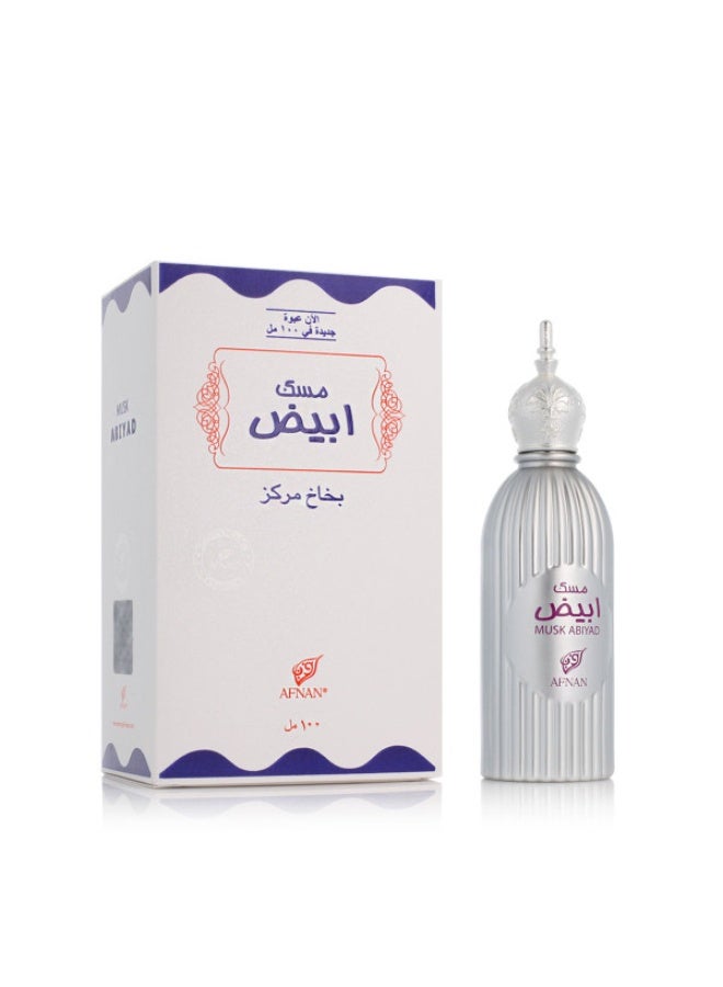 AFNAN MUSK ABIYAD Unisex Eau de Perfume, 100 ml - Image 1