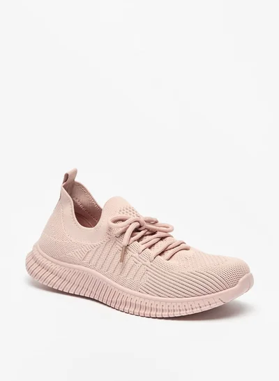 Oaklan by Shoexpress Women's Mesh Detail Sports Shoes with Lace-Up Closure