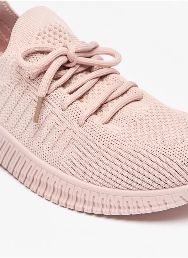 Oaklan by Shoexpress Women's Mesh Detail Sports Shoes with Lace-Up Closure