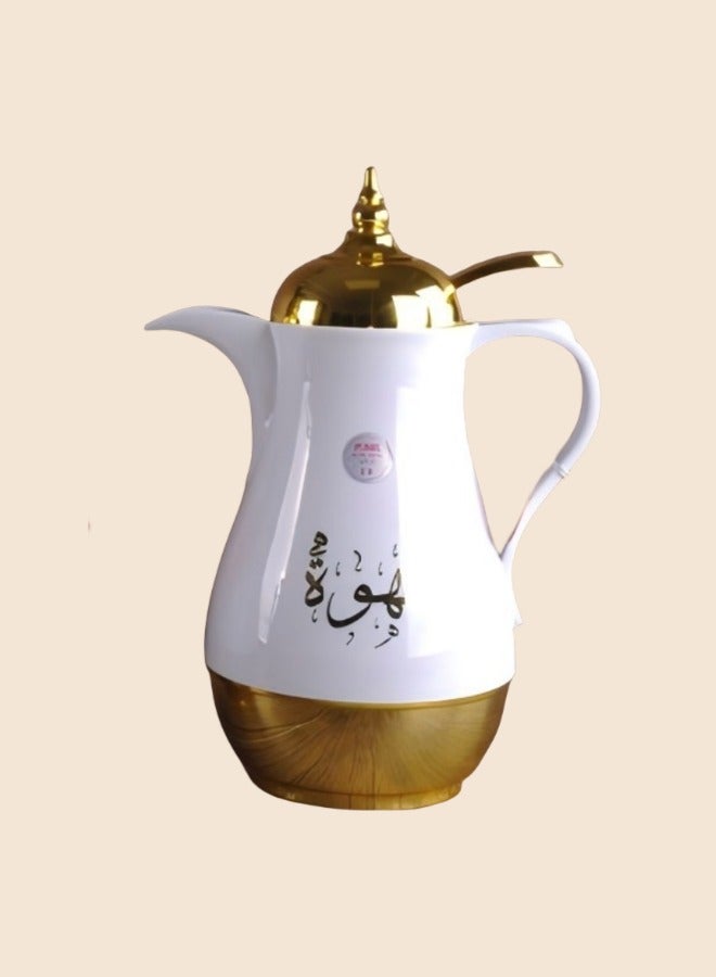 بيوتيفول غلاية المياه العربية الراقية على الطراز الشرق الأوسط، غلاية القهوة المنزلية العازلة  - Image 3