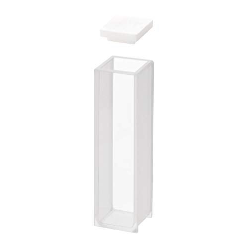 StonyLab 2-Pack Quartz Cuvette, Spectrophotometer Cuvettes 10mm Path Length, 45mm Height, 3.5ml Capacity - Image 3