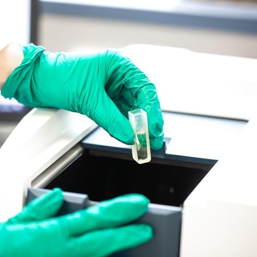 StonyLab 2-Pack Quartz Cuvette, Spectrophotometer Cuvettes 10mm Path Length, 45mm Height, 3.5ml Capacity - Image 2