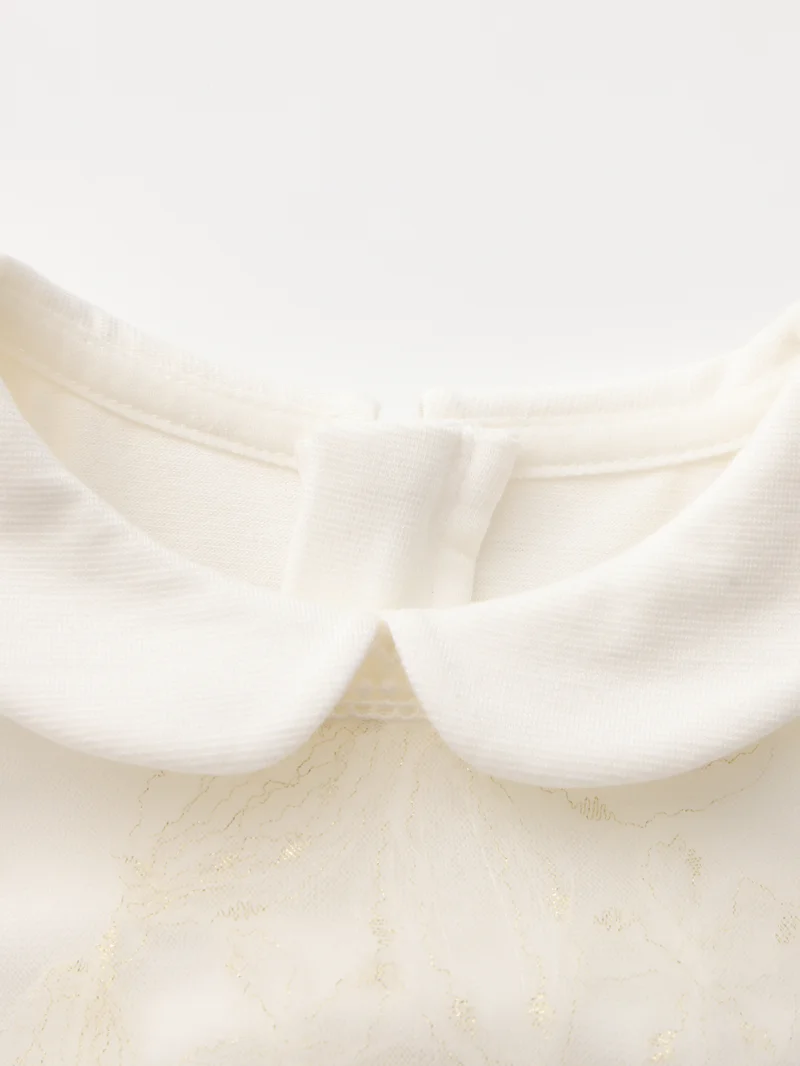 Balabala ivory Baby Girls Woven one-piece dress for Women | Best Price UAE