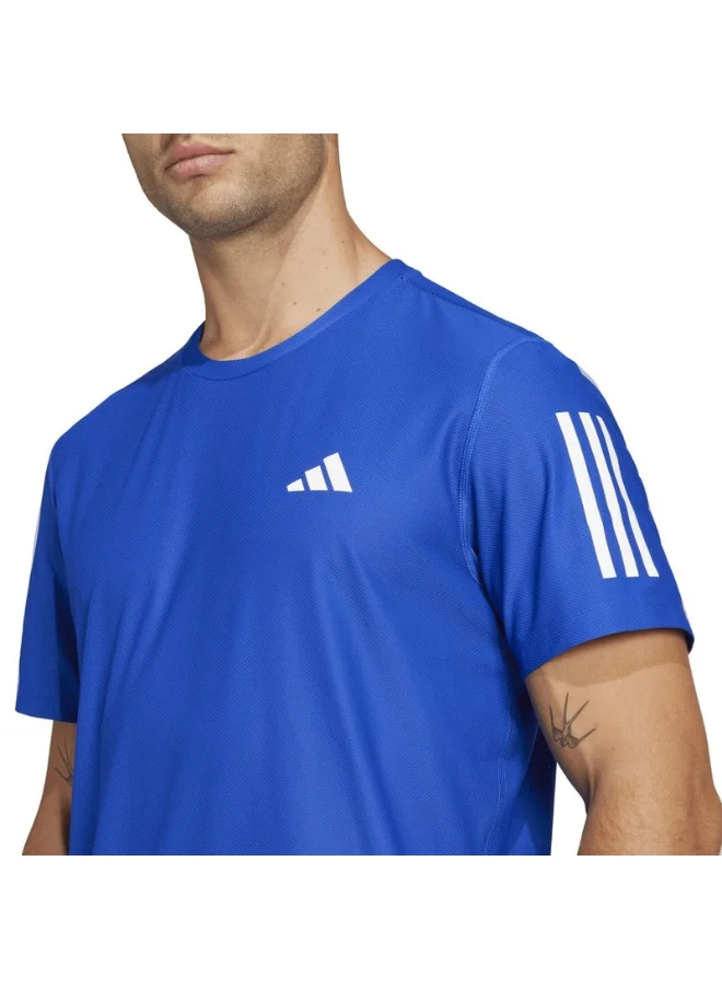 اديداس adidas OTR B TEE Blue Running T-SHIRTS for Men - XS