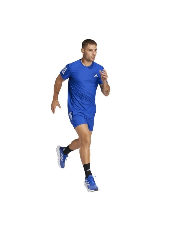 adidas Originals adidas OTR B TEE Blue Running T-SHIRTS for Men - XS  - Image 4