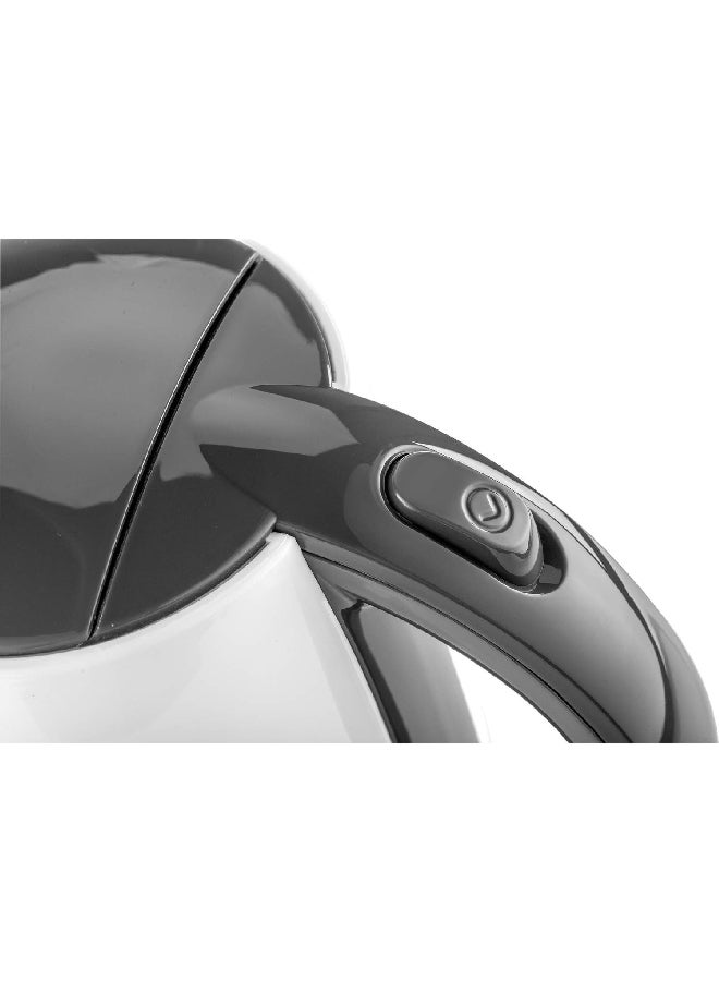 BLACK+DECKER 2200W Concealed Coil Cordless Electric Kettle 1.7 L 2200 W JC70-B5 White/Grey - Image 4