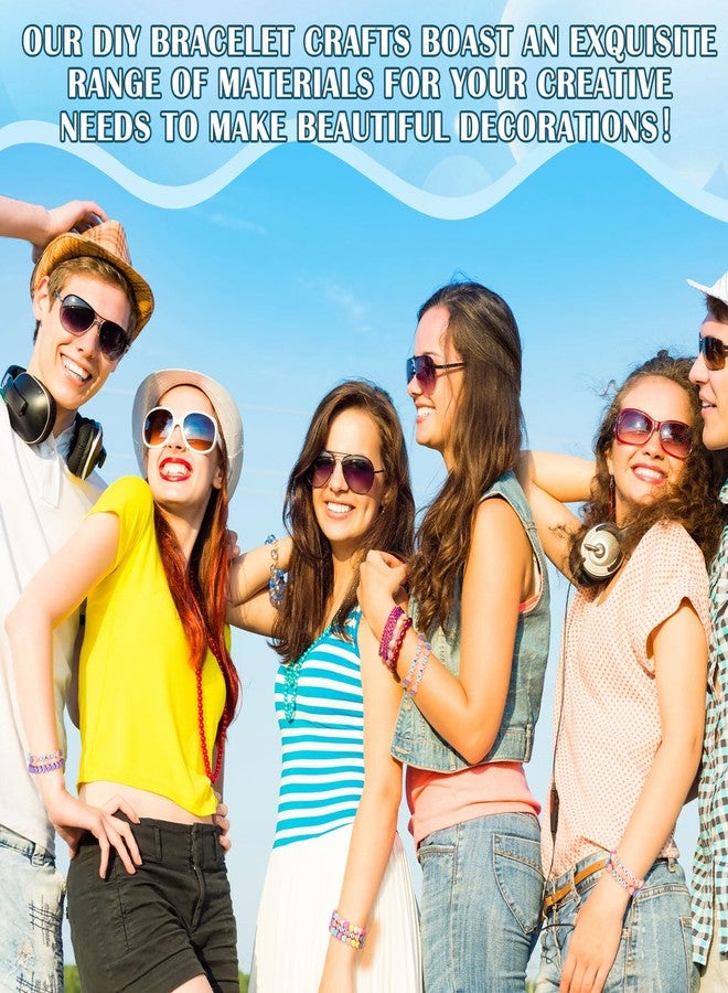 Highergo 1200 Pcs Valentine's Day Bracelets for Women Heart Pastel Bead Bracelet Set DIY Craft Kit Love Heart Stretch Valentine's Day Jewelry Accessories Outfits Festive Party Gifts Favors - Image 5