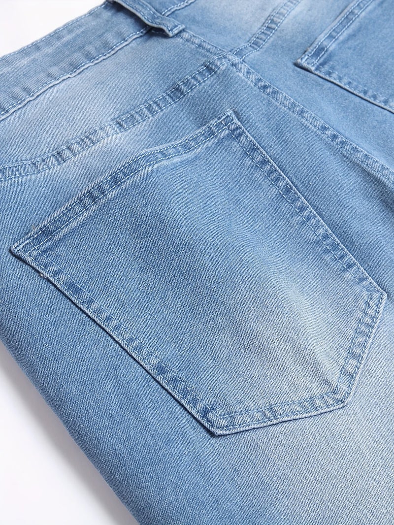 Men's Fashion Stretch Denim Capris - Image 5