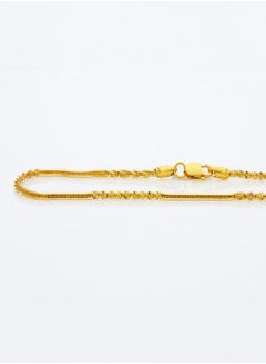 Malabar Gold and Diamonds 22 KT 916 Purity Gold Chain AICHDYC30P47  - Image 3