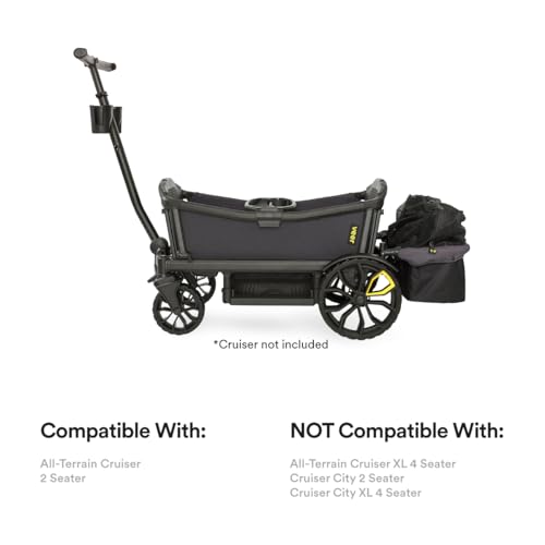 Veer Rear Foldable Storage Basket for Veer All-Terrain Cruiser 2 Seater. NOT Compatible with All-Terrain Cruiser XL 4 Seater or Cruiser-City Models. - Image 2