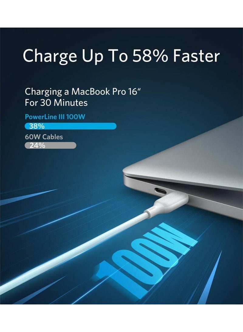 Techmaster Type-C To Type-C 5A 100W Pd Fast Charging Cable 2 Meters  - Image 5