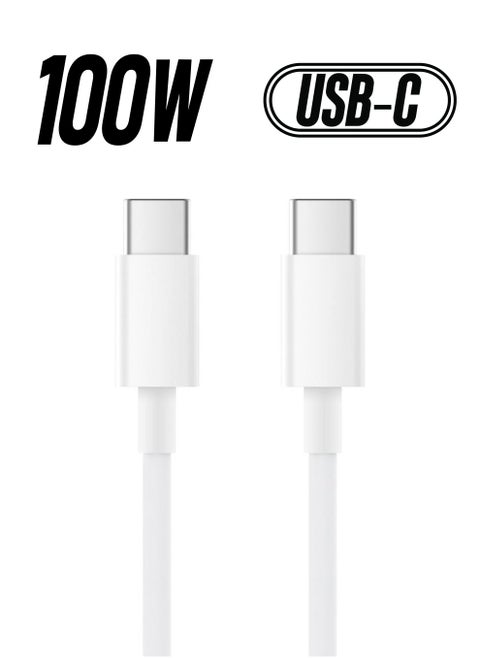 Type-C To Type-C 5A 100W Pd Fast Charging Cable 2 Meters