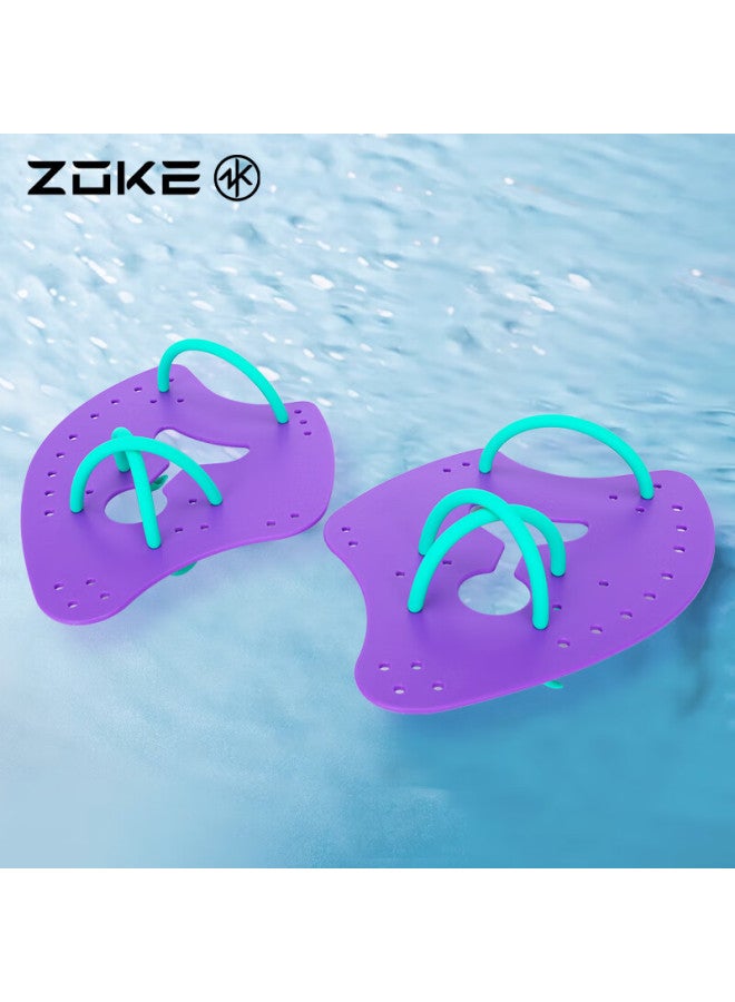 Zoke Swim Fins For Kids And Adults, Professional Swimming Training Flippers For Freestyle Beginners Gear 625505801-3 - Image 1
