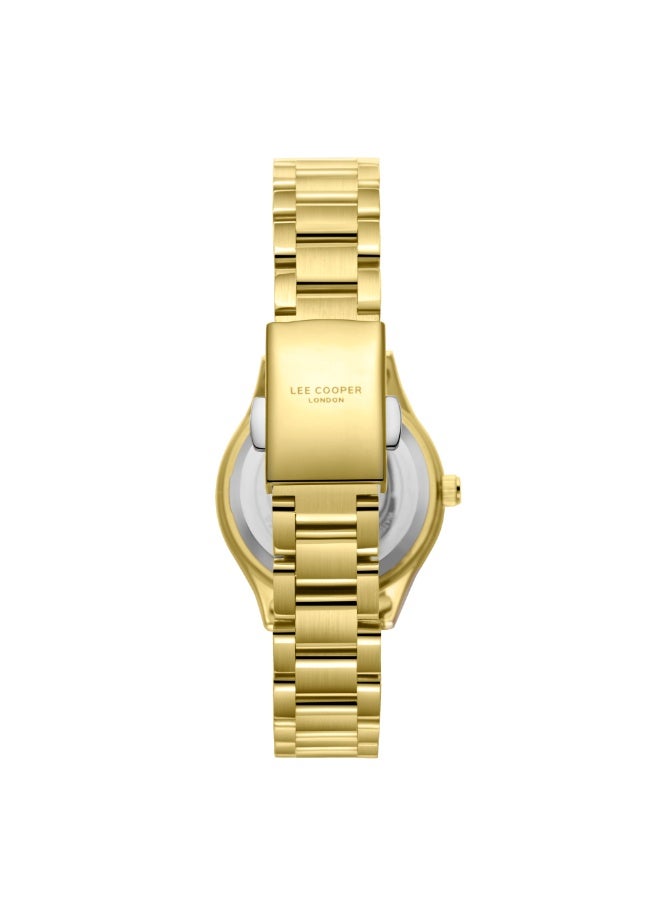 Lee Cooper ساعة يد معدنية أنالوج للنساء LC08157.120 - 31 مم - Image 4
