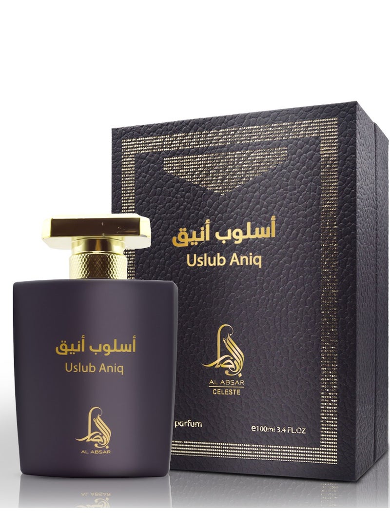 Al Absar Uslub Aniq   Perfume 100ML  - EDP - For Him - Image 1