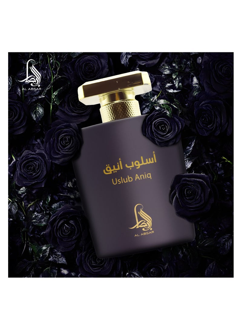 Al Absar Uslub Aniq   Perfume 100ML  - EDP - For Him - Image 3