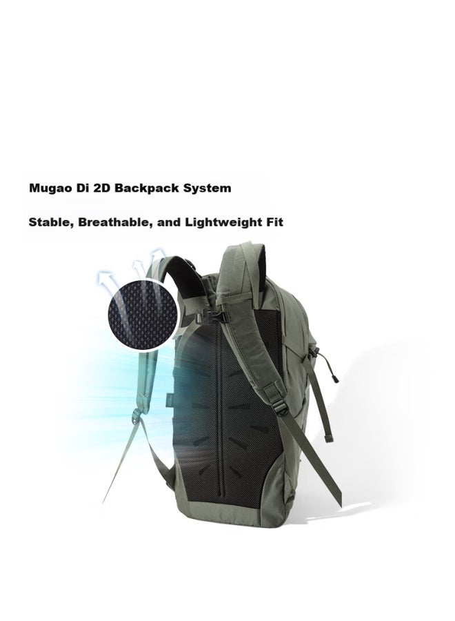 Mobigarden Hanging River 2d Day Hiking Backpack Outdoor Mountaineering Travel Backpack Nx24664016 Night Black - Image 3
