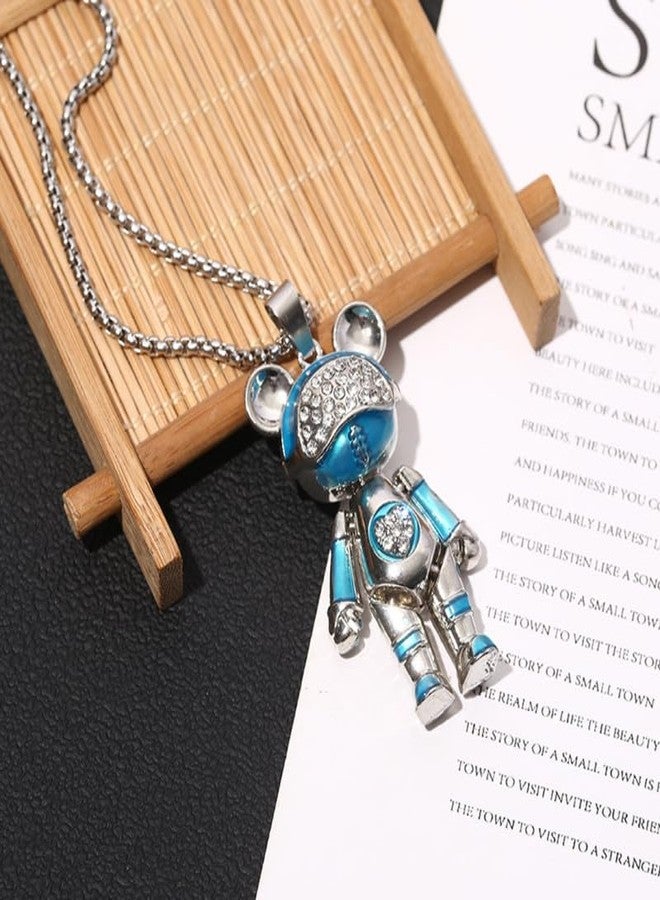 SALTY ALPHA Anti Tarnish Stainless Steel Gizmo Locket Neck Chain for Men | Stylish Pendant Necklace | Jewellery Accessories for Boys | Minimal Jewelry | Gifts for Boyfriend & Husband | Marriage, Birthday | Gift for Valentine Day - Image 2