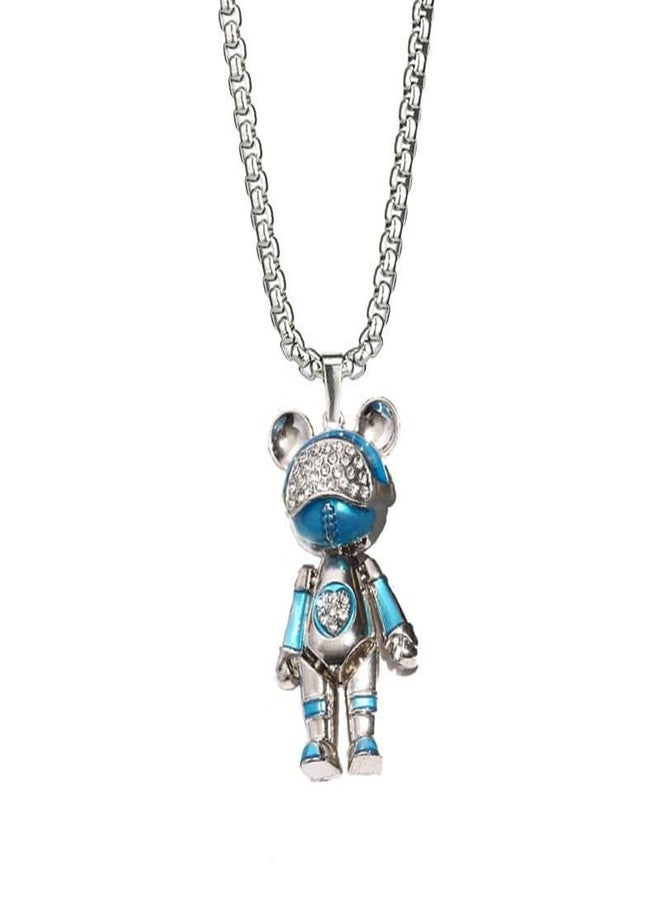 SALTY ALPHA Anti Tarnish Stainless Steel Gizmo Locket Neck Chain for Men | Stylish Pendant Necklace | Jewellery Accessories for Boys | Minimal Jewelry | Gifts for Boyfriend & Husband | Marriage, Birthday | Gift for Valentine Day - Image 1