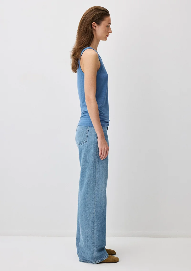 مافي Blue Tank Top