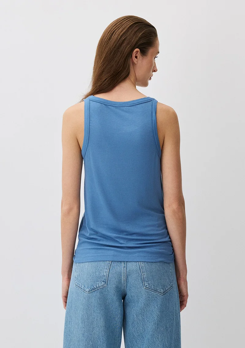 مافي Blue Tank Top