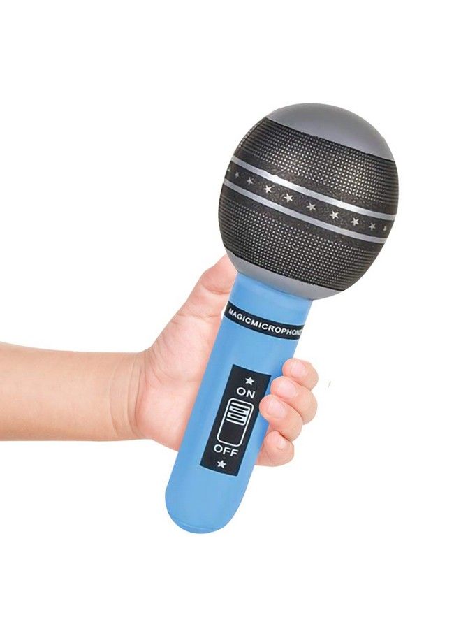ArtCreativity Inflatable Microphones 24 Piece Set Pretend Play Microphone Inflates Durable Water Pool Toys In Assorted Colors Fun Birthday Party Favors For Kids - Image 5