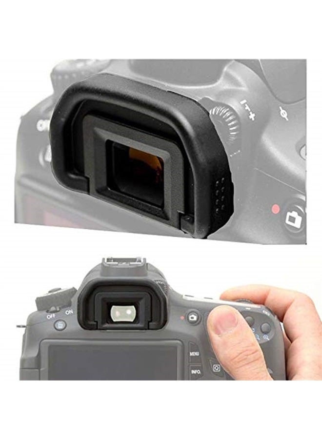 ULBTER EB Eyepiece Eyecup Eye Cup for Canon EOS 90D/80D/70D/60D/50D/40D/20D/5D Mark II/5D Mark I/6D Mark II/6D Mark I (2-Pack), ULBTER viewfinder Eyecup with Hot Shoe Cover - Image 5