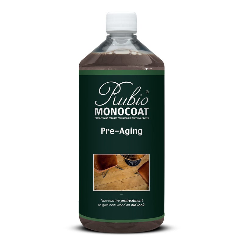 Rubio Monocoat Pre-Aging Wood Pre-Treatment, 200 ft² - Authentic 2 | Non-Reactive Water-Based Wood Stain | Aged Look for All Indoor Wooden Surfaces & Furniture | Use with Oil Plus 2C | 1 Liter - Image 5