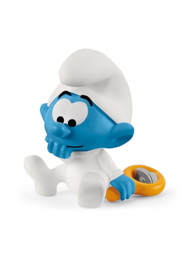 Schleich Smurfs Collectible Retro Cartoon Toys For Boys And Girls Baby Smurf Toy Figurine Ages 3+  - Image 2