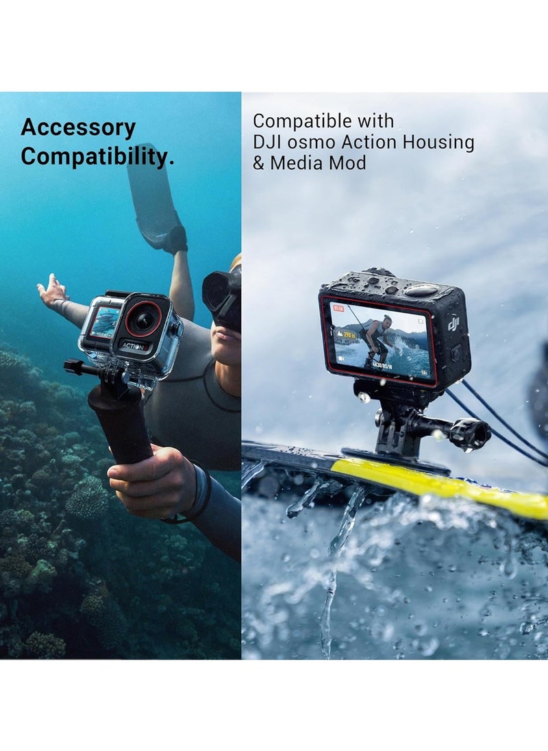 X-level DJI Osmo Action 5 Pro Accessories Kit, Include DJI Osmo Action 5 Case  Screen Protector and Silicone Lens Cap, Anti-Scratch, Anti-Collision  - Image 5