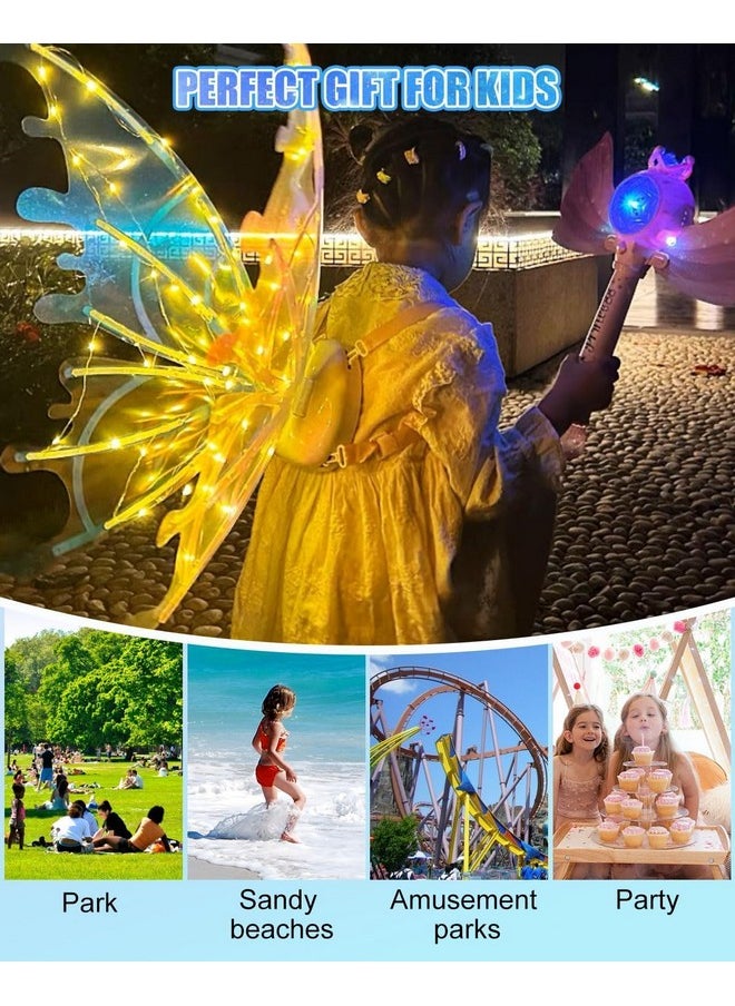 Perfect Pricee - Perfect Pricee Baby Girl's Fairy Butterfly Wings Costume (Multi Colour) - Image 1